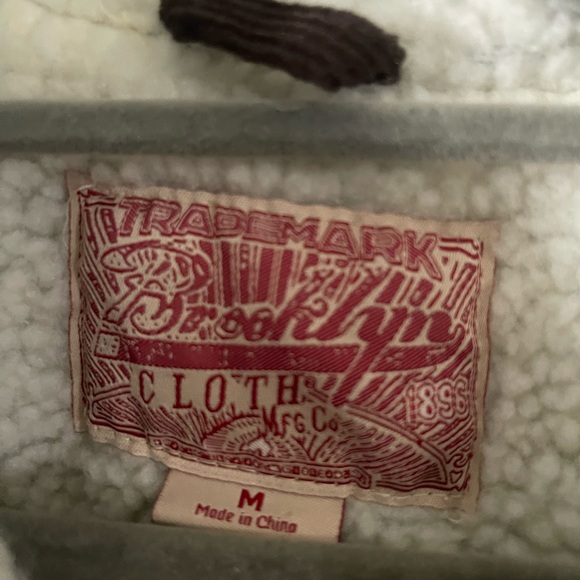 Brooklyn Cloth Brown Corduroy Jacket with Sherpa Lining - Picture 3 of 3